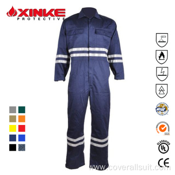 Safety Flame Retardant Anti-static Offshore Coverall